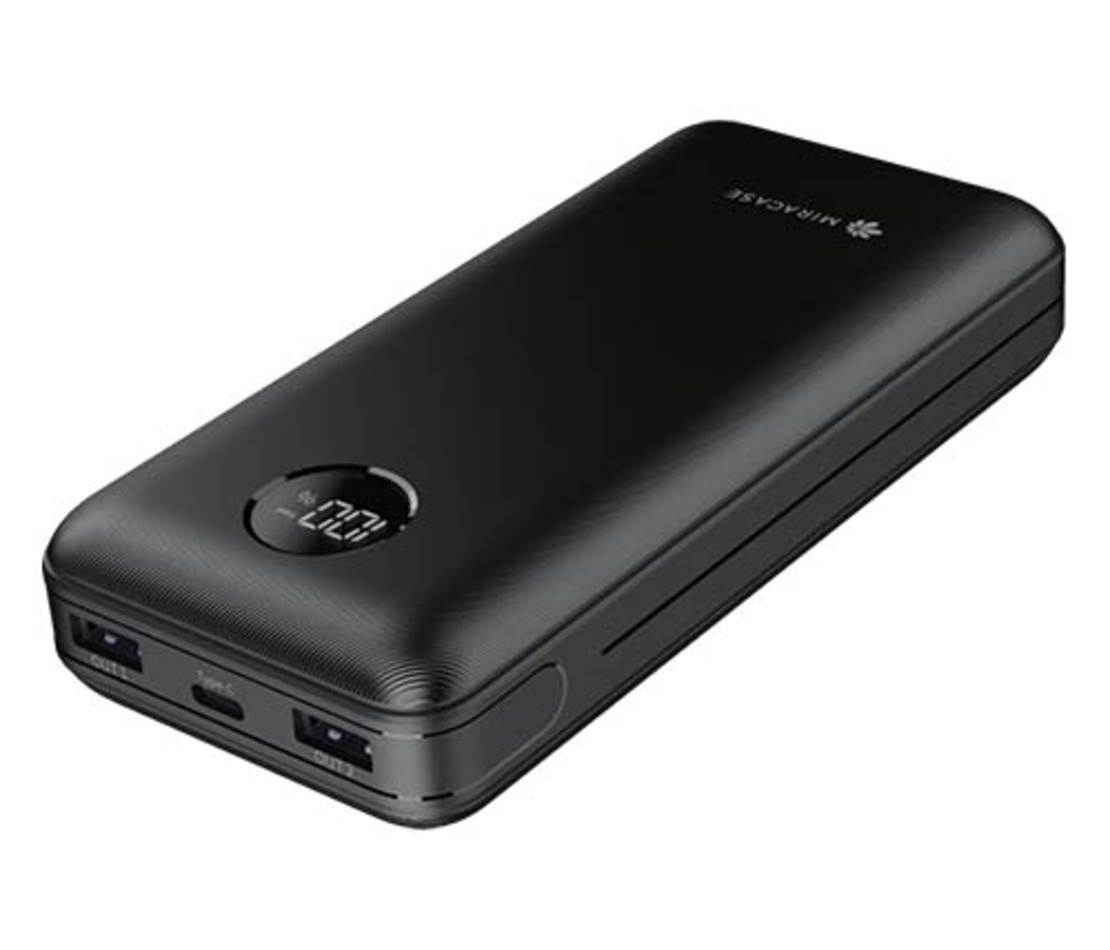 סוללת גיבוי ניידת 20,000mAh עם טעינת PD בעוצמת 45W - חברת Miracase