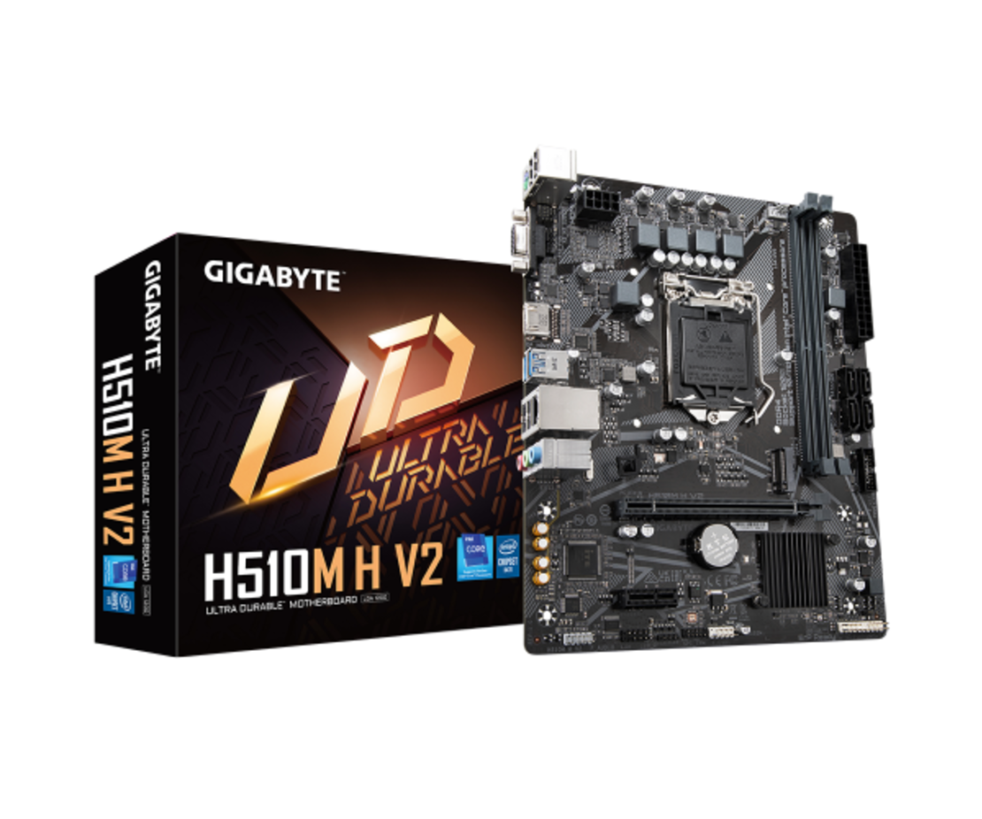 מחשב נייח  מורכב הכולל מעבד i3-12100 Intel, זכרון 8GB, כונן 1TB SSD, לוח Gigabyte H510M ומערכת הפעלה Windows 11