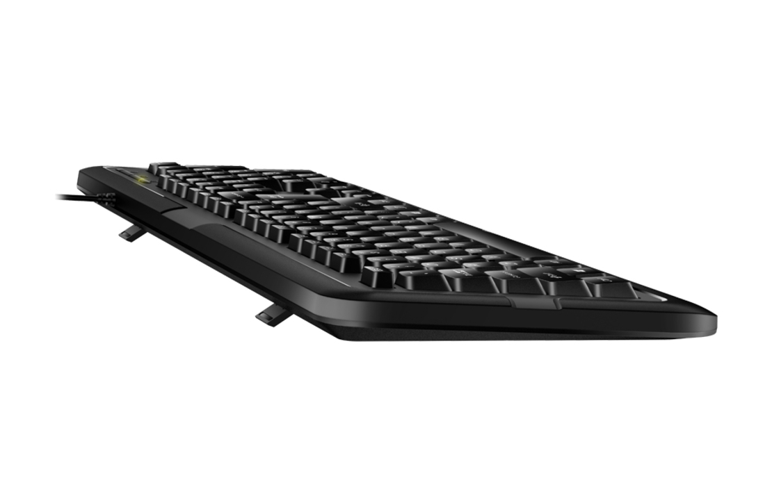 מקלדת חוטית Genius KB-118 II USB HEB ENG BLACK