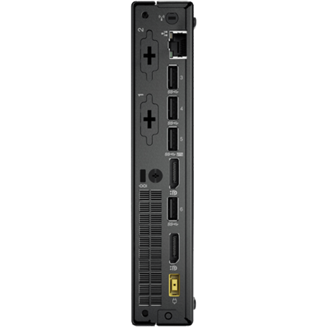 מחשב נייח מחודש Lenovo ThinkCentre M910q Tiny Core i5-6500T 256GB SSD 8GB RAM Windows 11 Pro - צבע שחור שנה אחריות