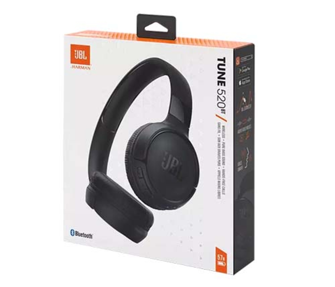 אוזניות JBL Tune 520BT Bluetooth