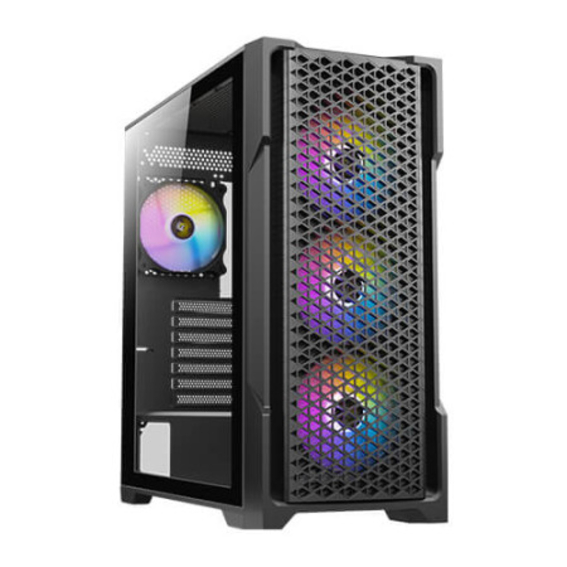 מחשב נייח גיימינג הכולל מעבד Ryzen 5 5600X , לוח B550, זכרון 16GB, כונן 1TB SSD, כרטיס מסך GTX1650 4GB