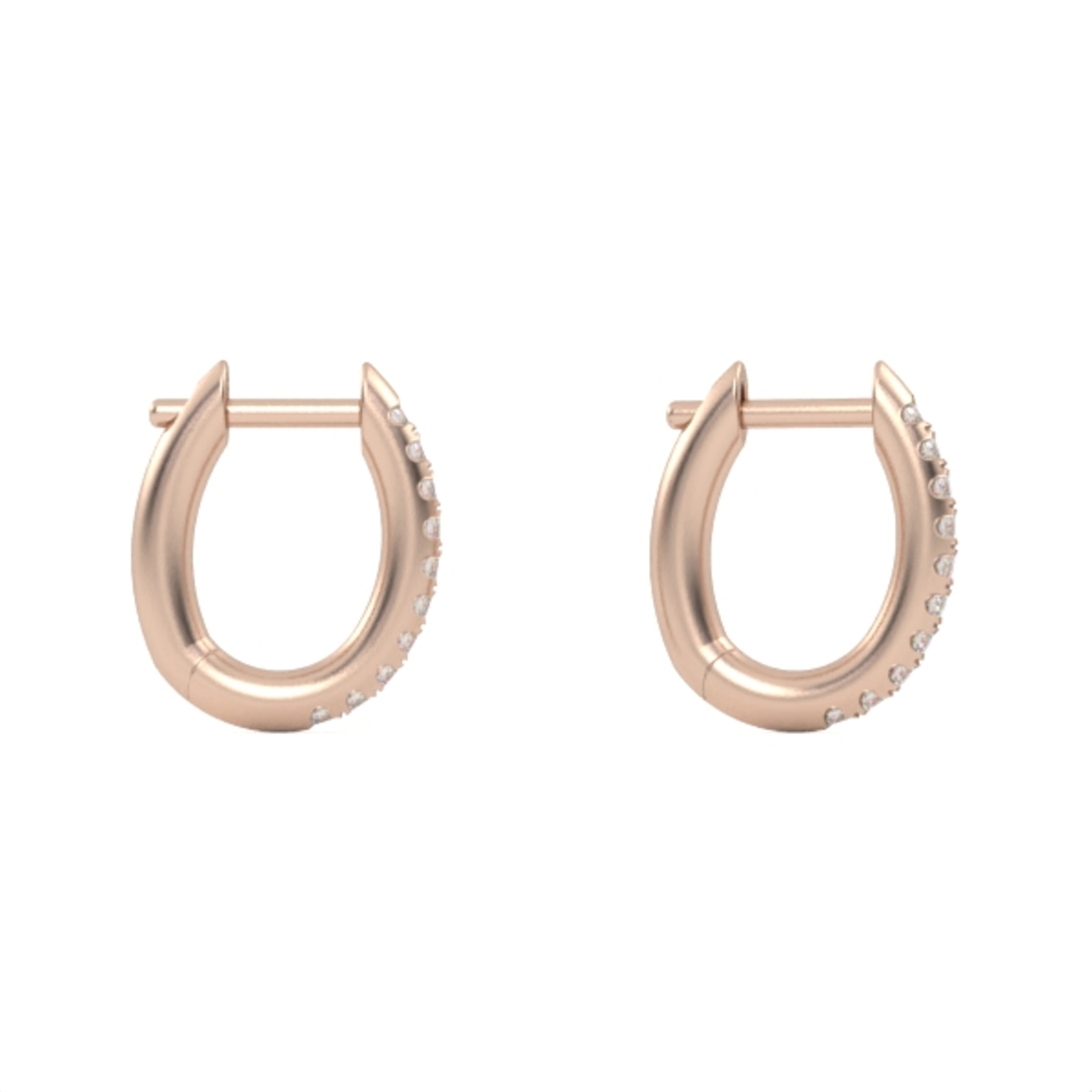 Gold earrings for kids model EAR18