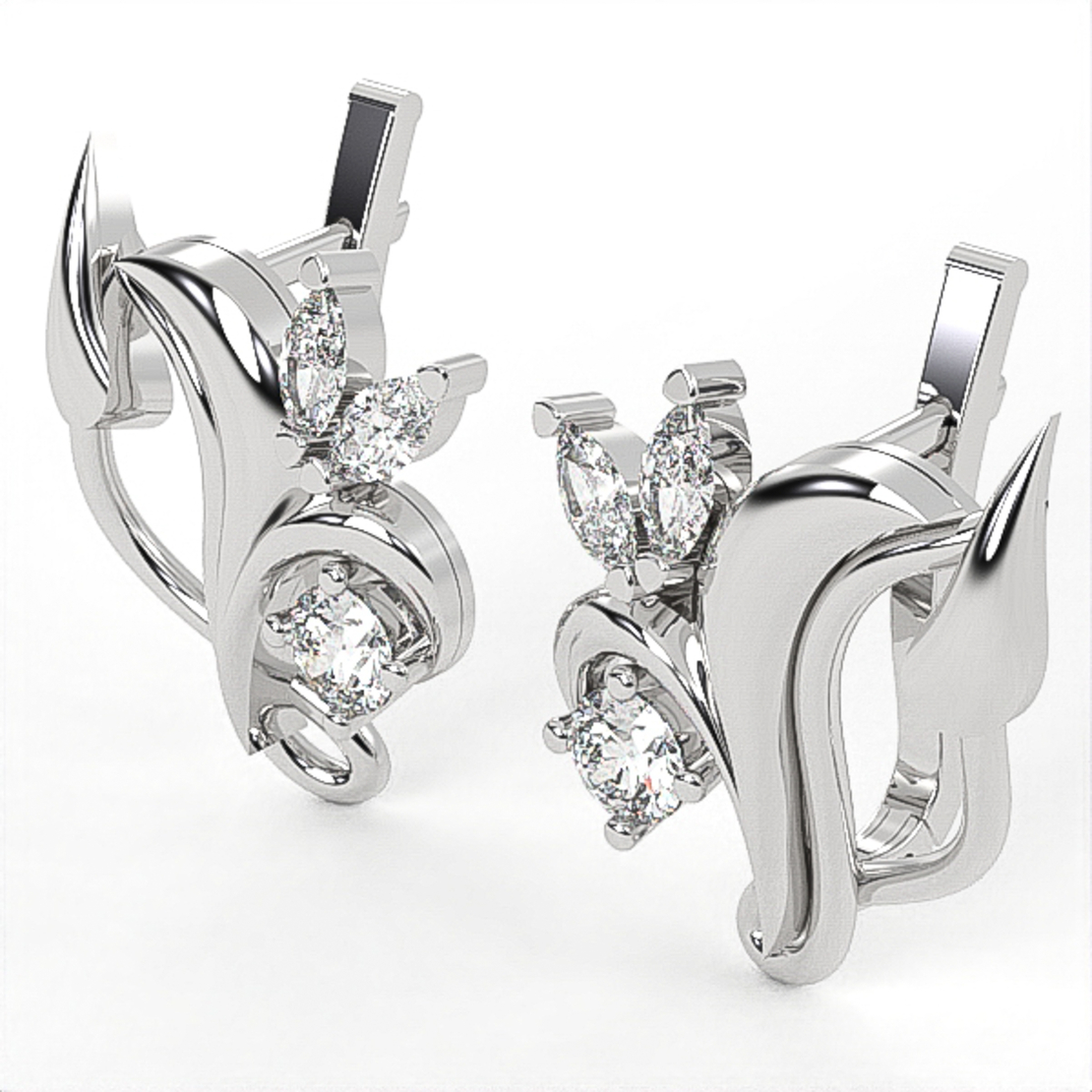 Diamond Earrings model EAR13