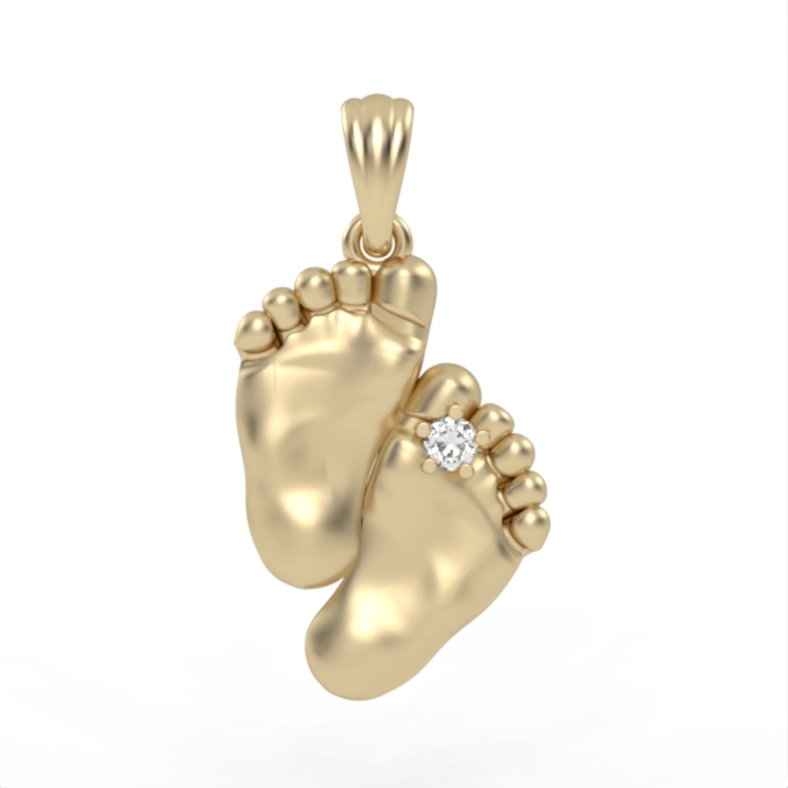 DP5 Baby Feet Pendant