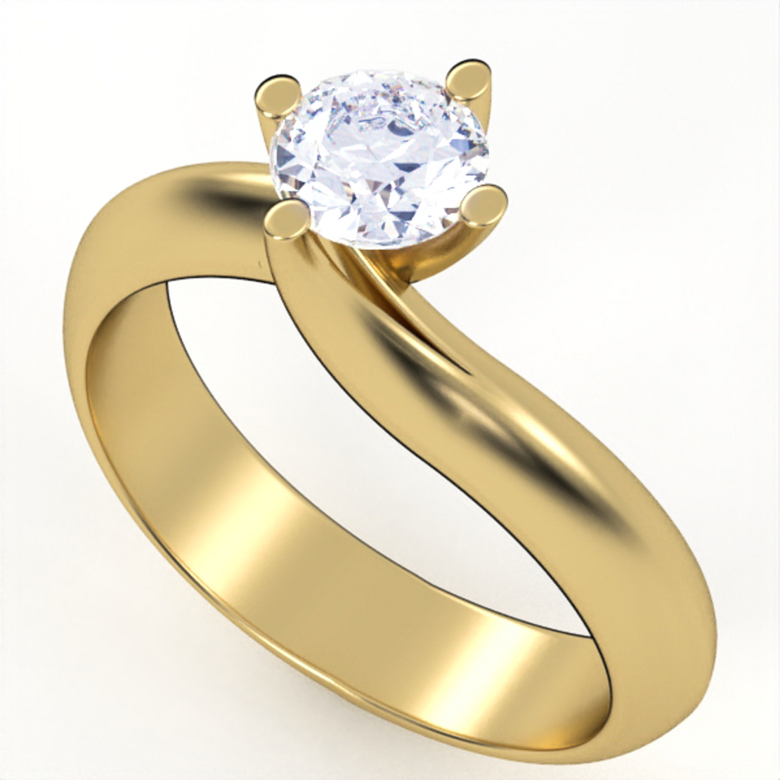 Diamond engagement ring model ER17
