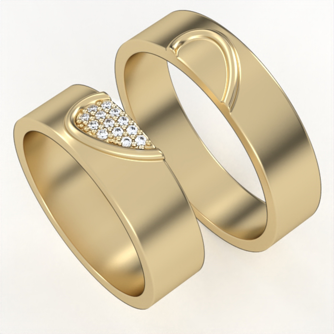 Diamond wedding ring  WR46