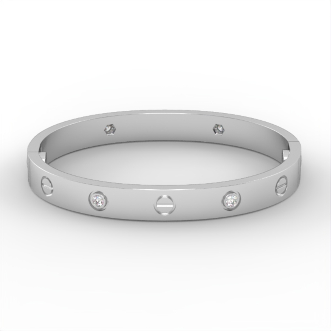 BR1 Gold bracelet with diamonds