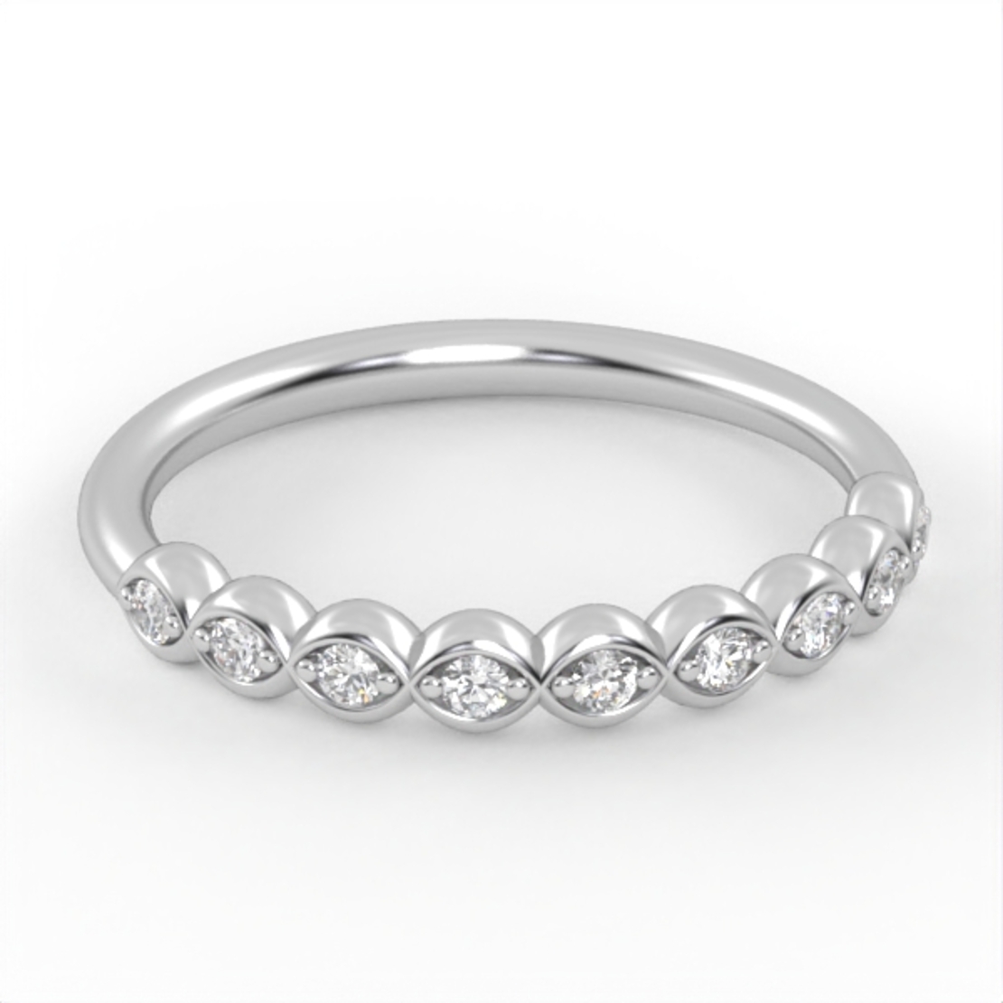 Diamond wedding ring model WR16