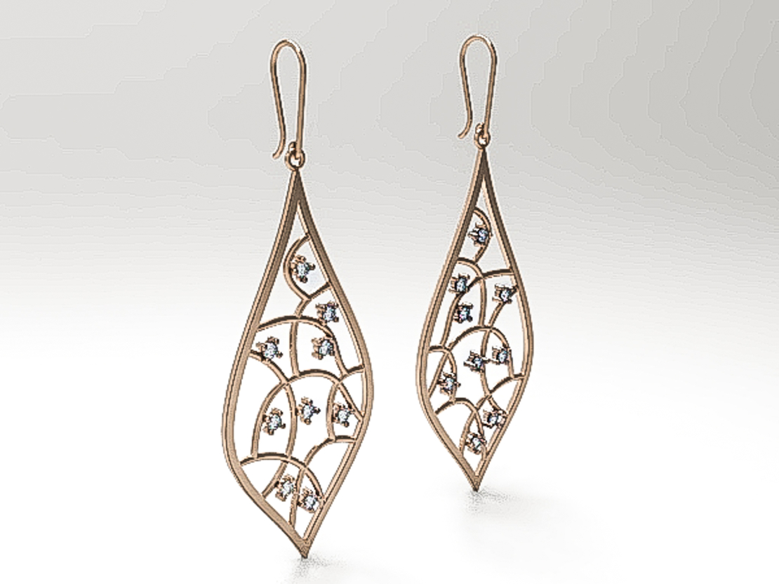 Diamond Earrings model EAR14