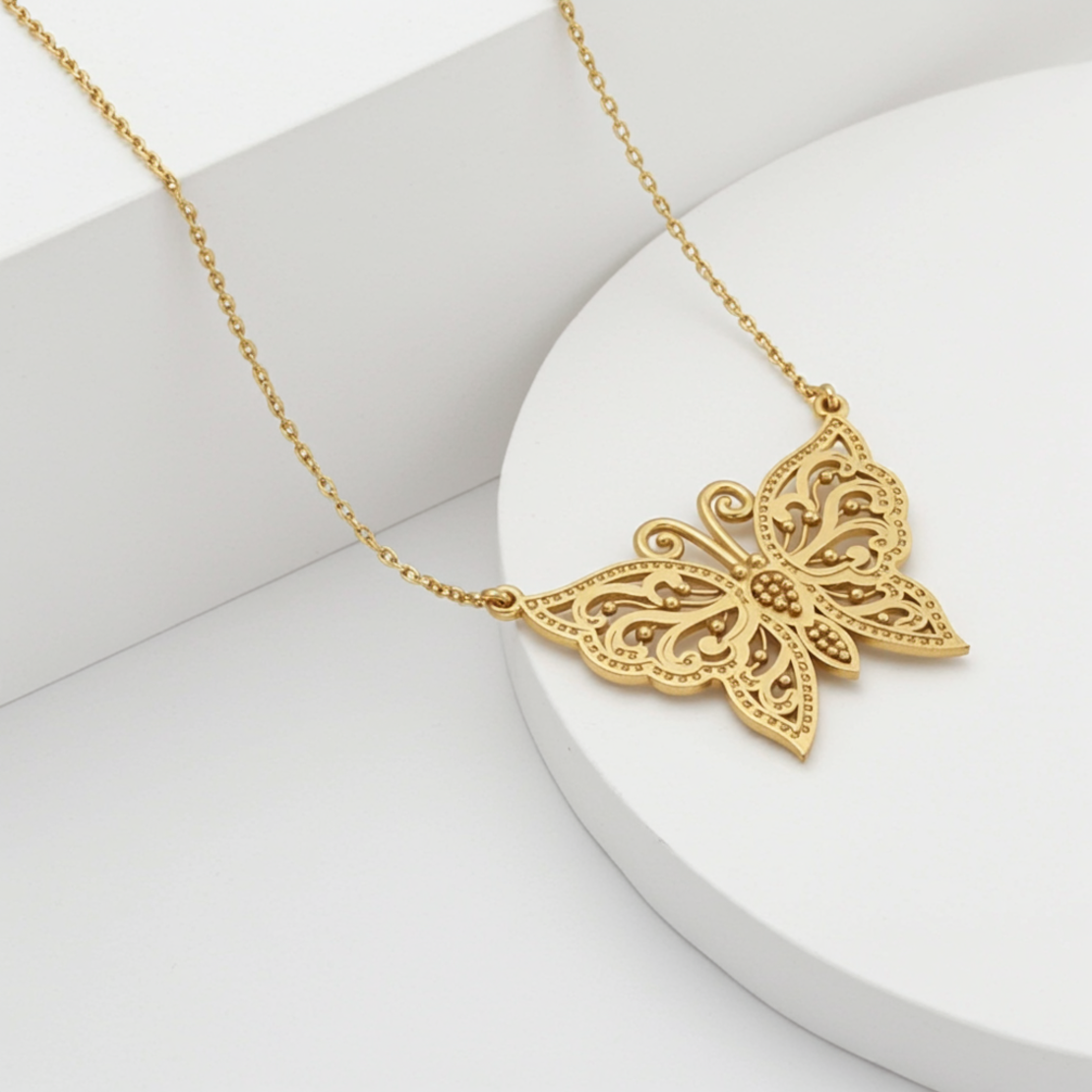 Gold Pendant butterfly  DP49
