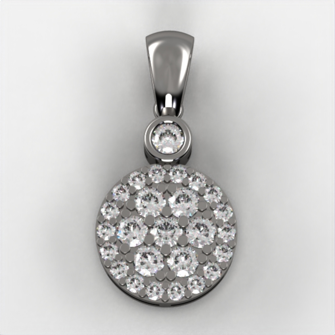 Diamond   Pendant Model DP8