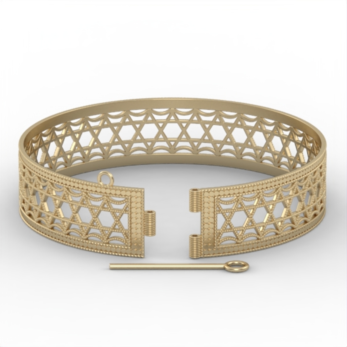 Bracelet gold 14 carat model BR5