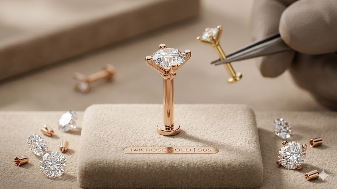 פירסיג זהב דגם PR1