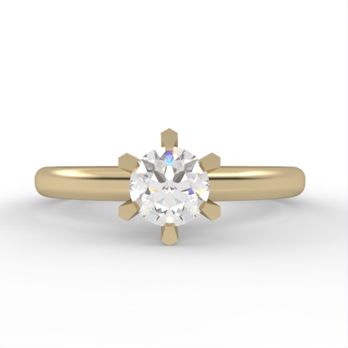 Diamond Engagement Ring Model ER16