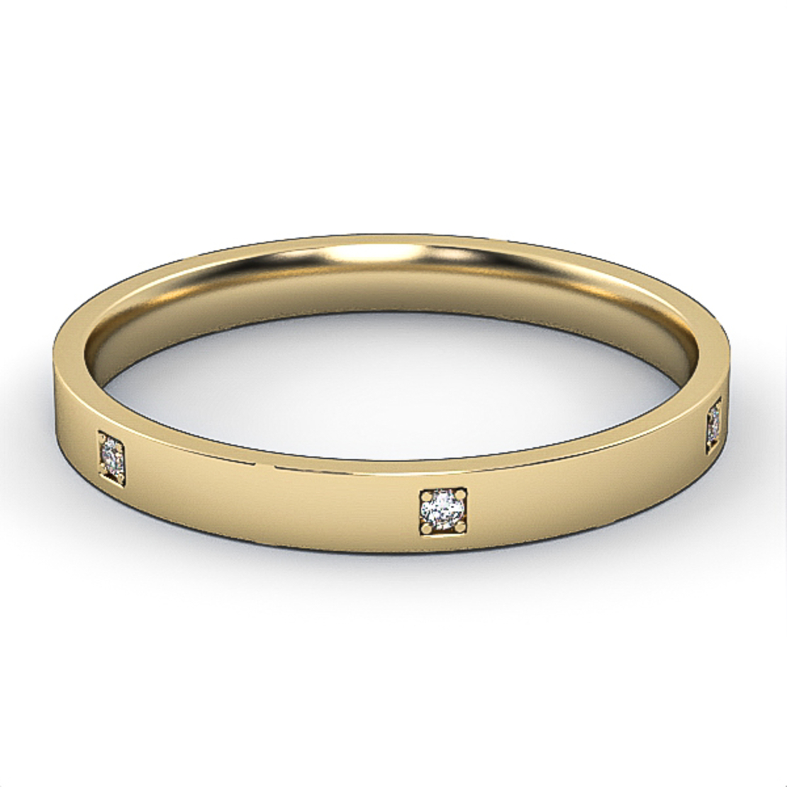 Diamond wedding ring model WR39