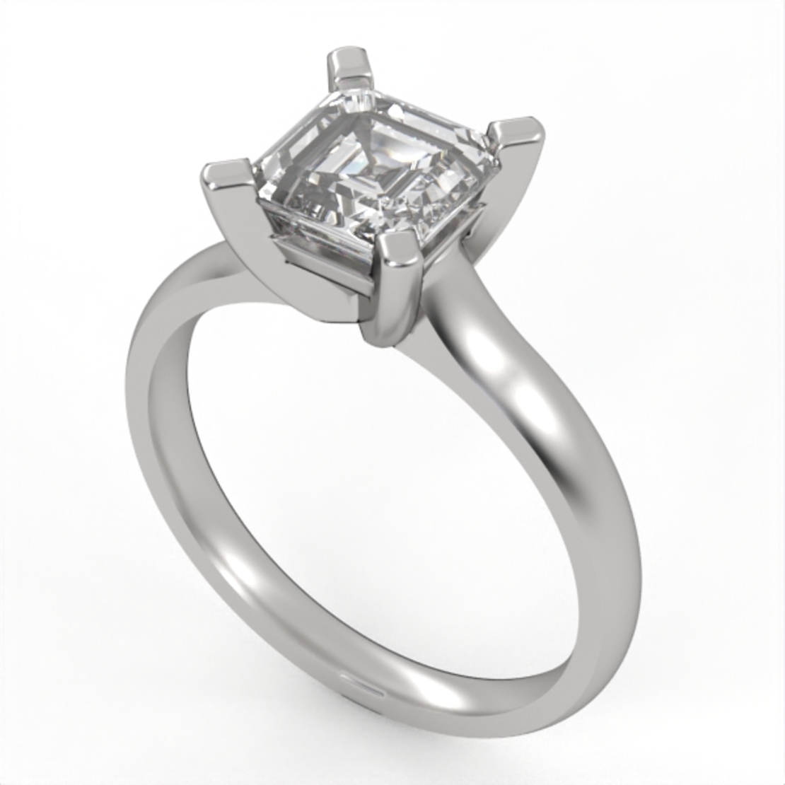 Diamond Engagement Ring Model ER14