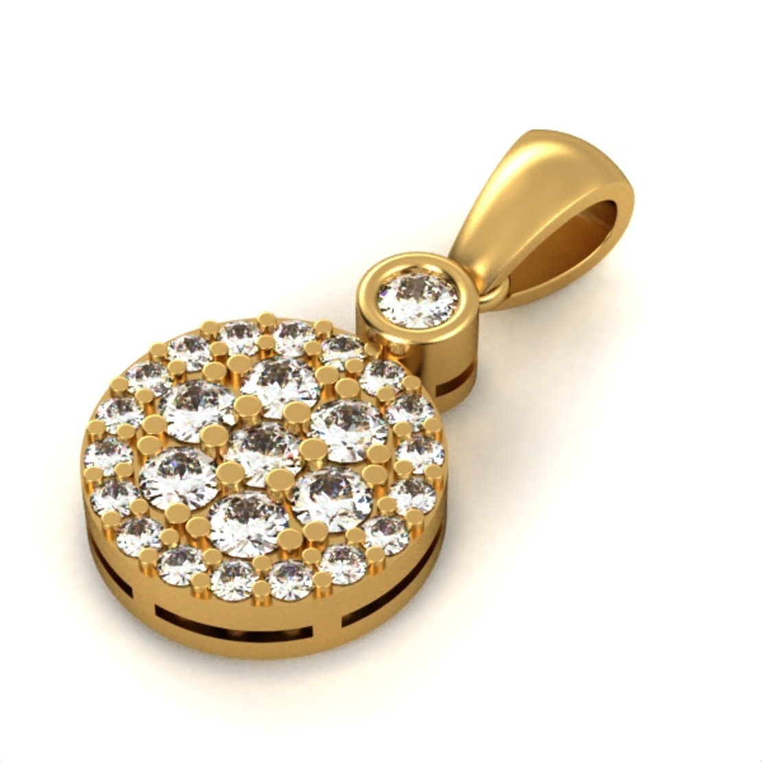 Diamond   Pendant Model DP8