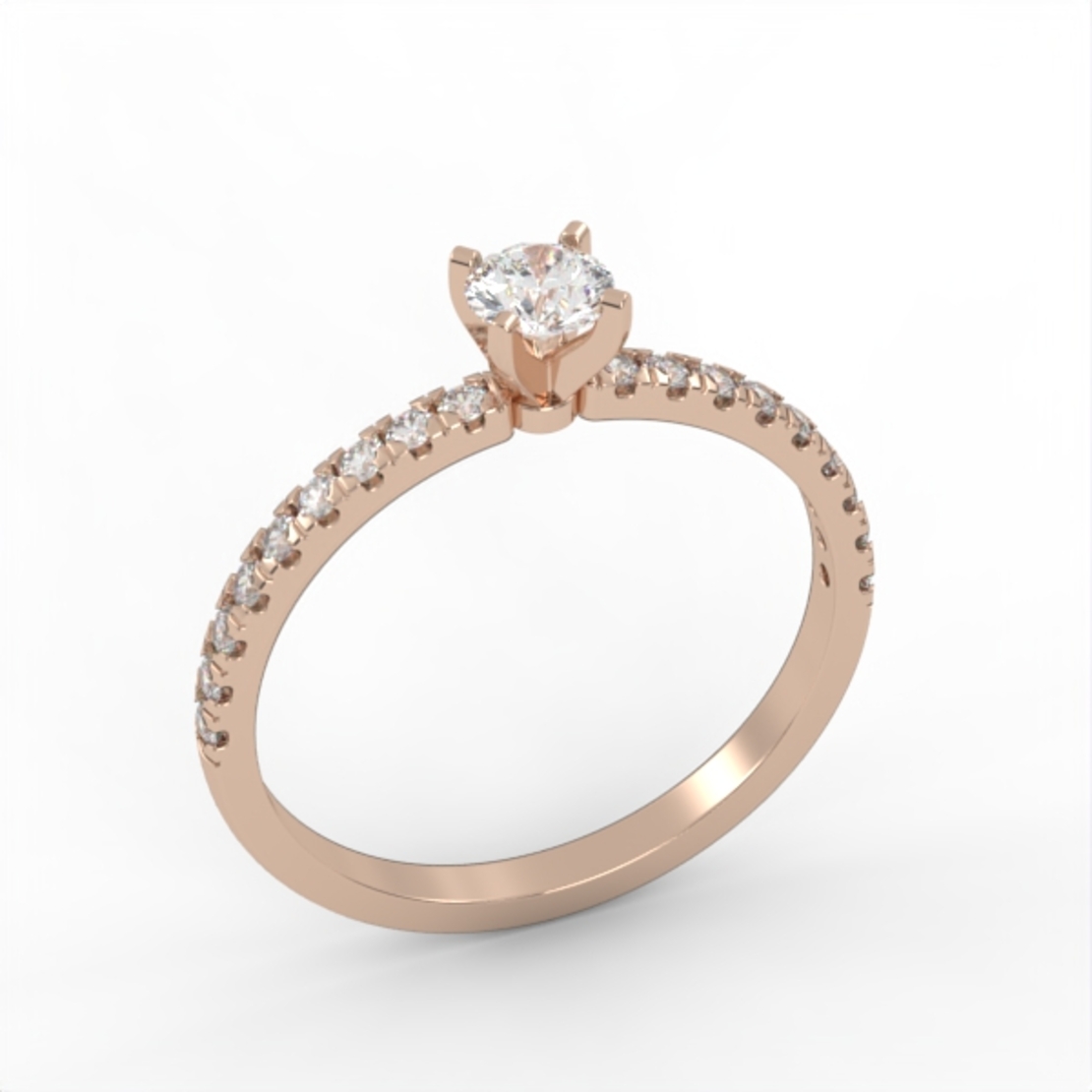 Diamond Engagement Ring Model ER7