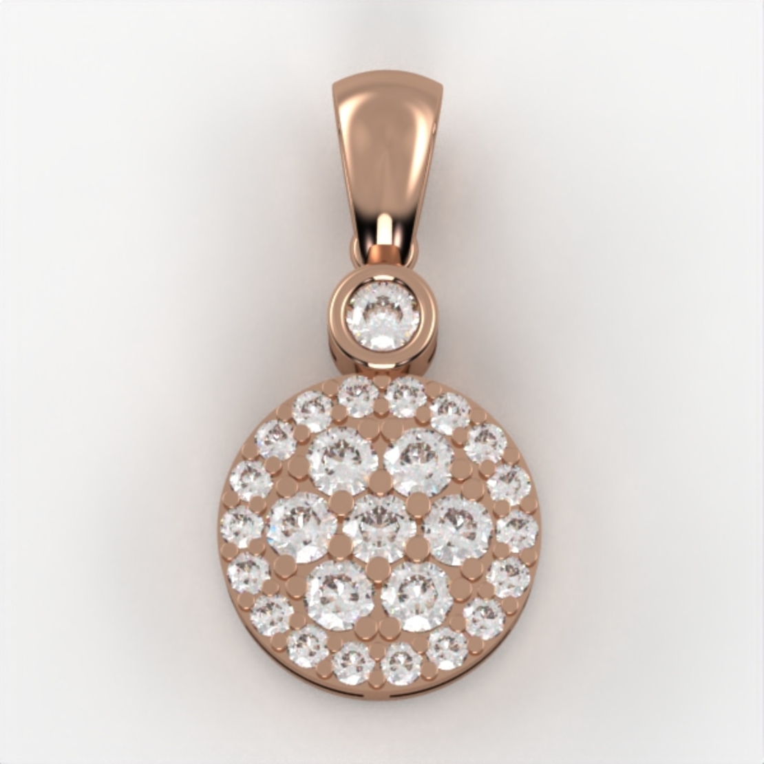 Diamond   Pendant Model DP8