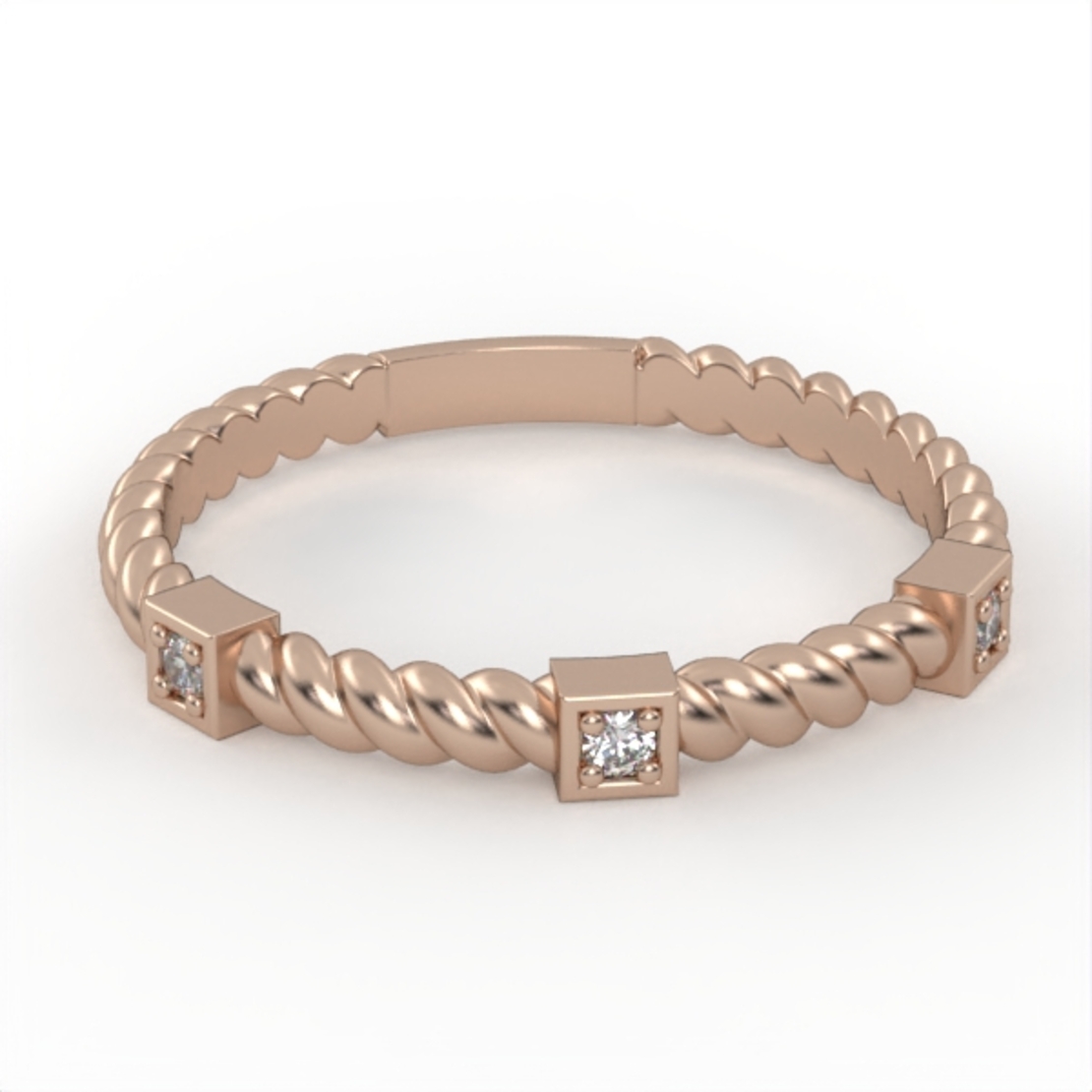 Diamond wedding ring model WR24