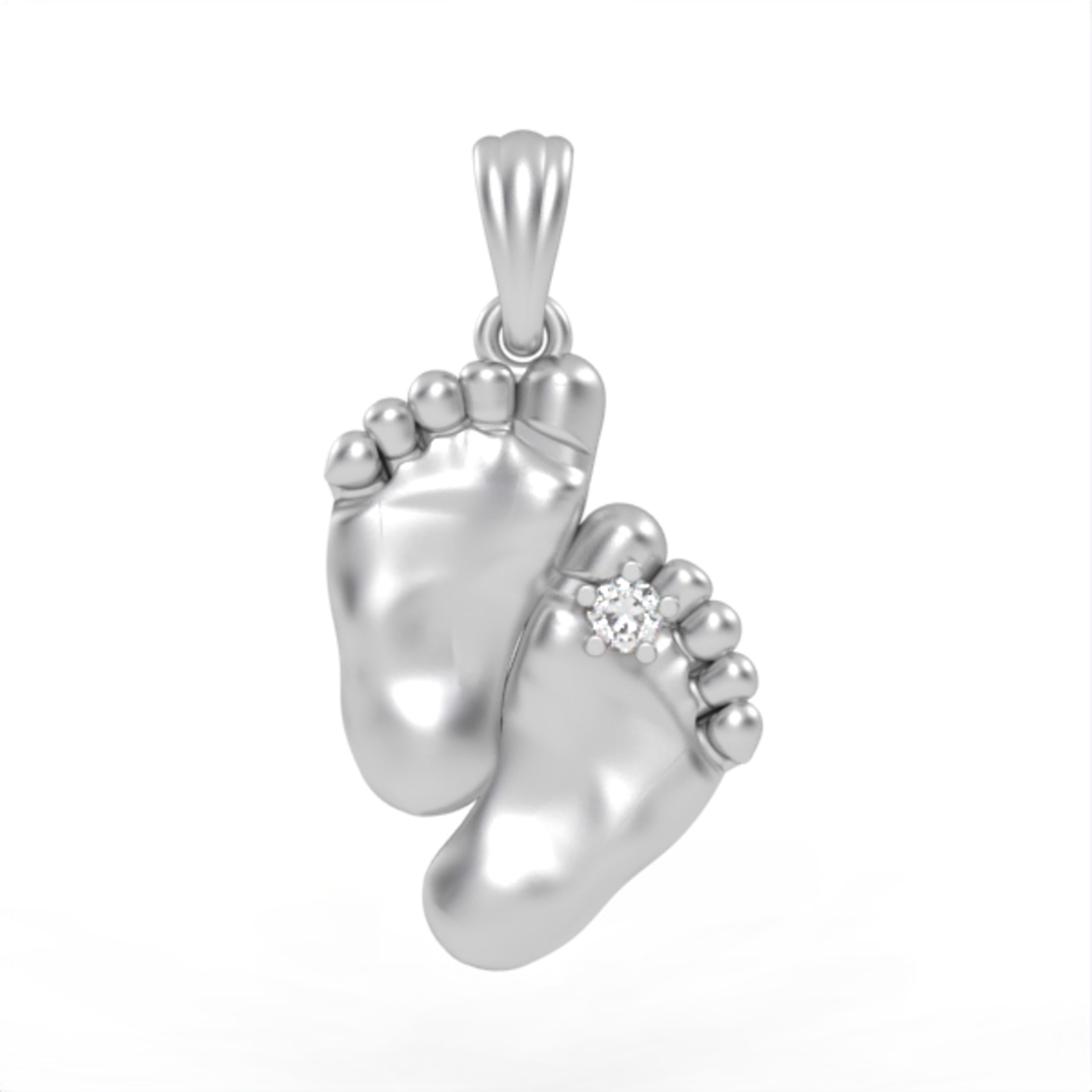 DP5 Baby Feet Pendant