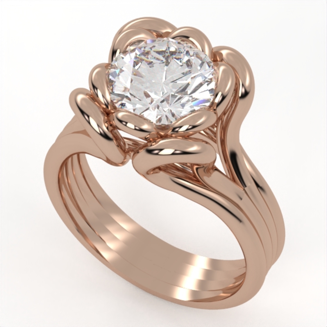Diamond Engagement Ring Model ER13
