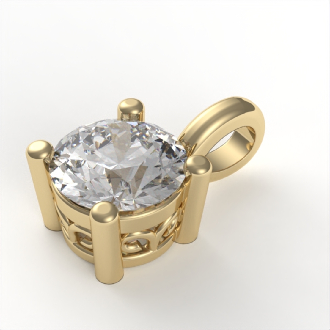 Diamond Pendant model DP18