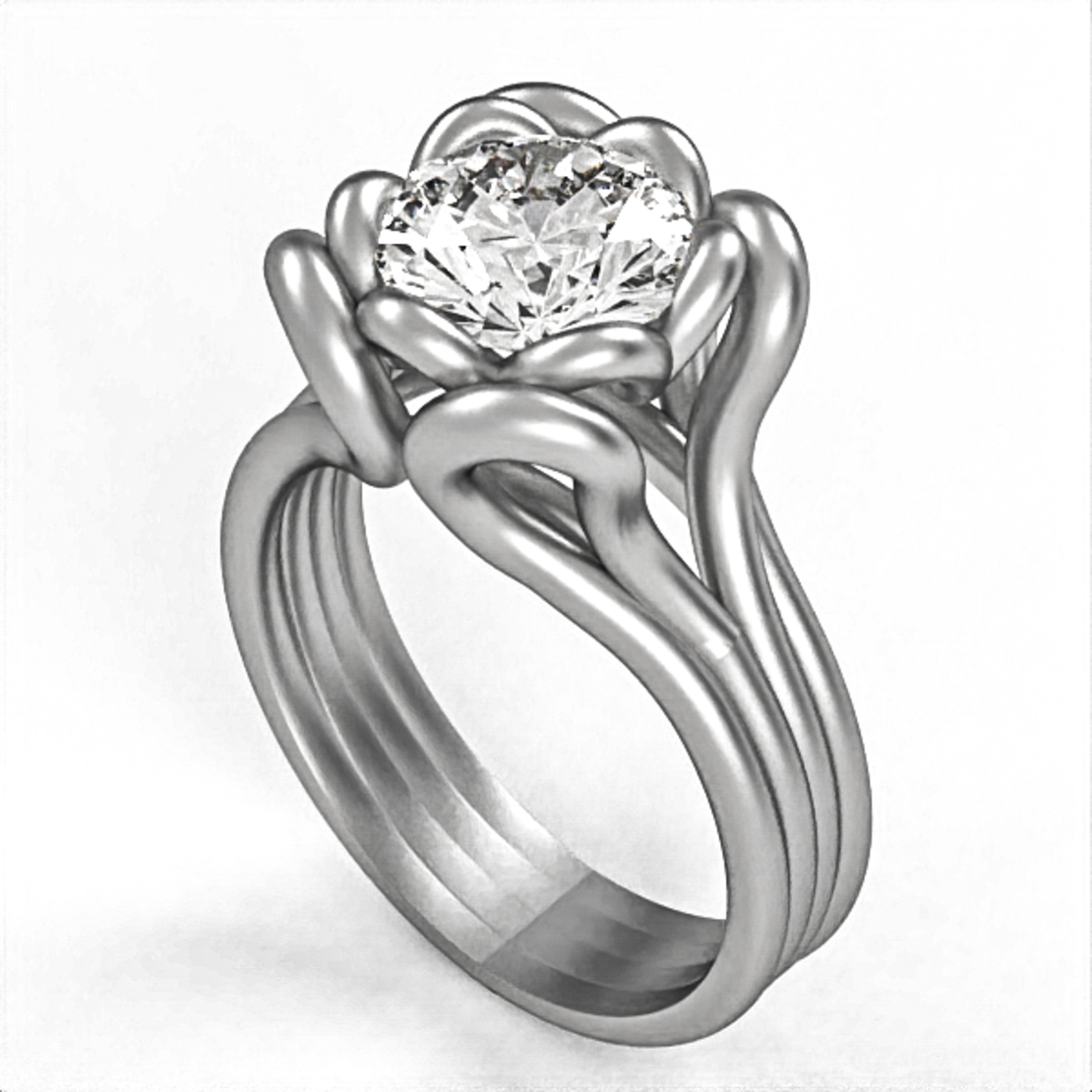Diamond Engagement Ring Model ER13