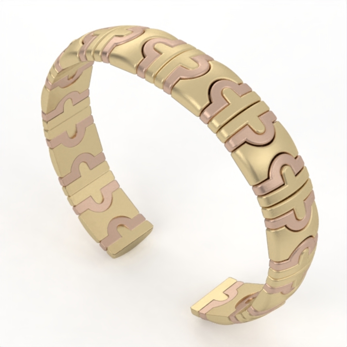 Bracelet gold 14 carat model BR6