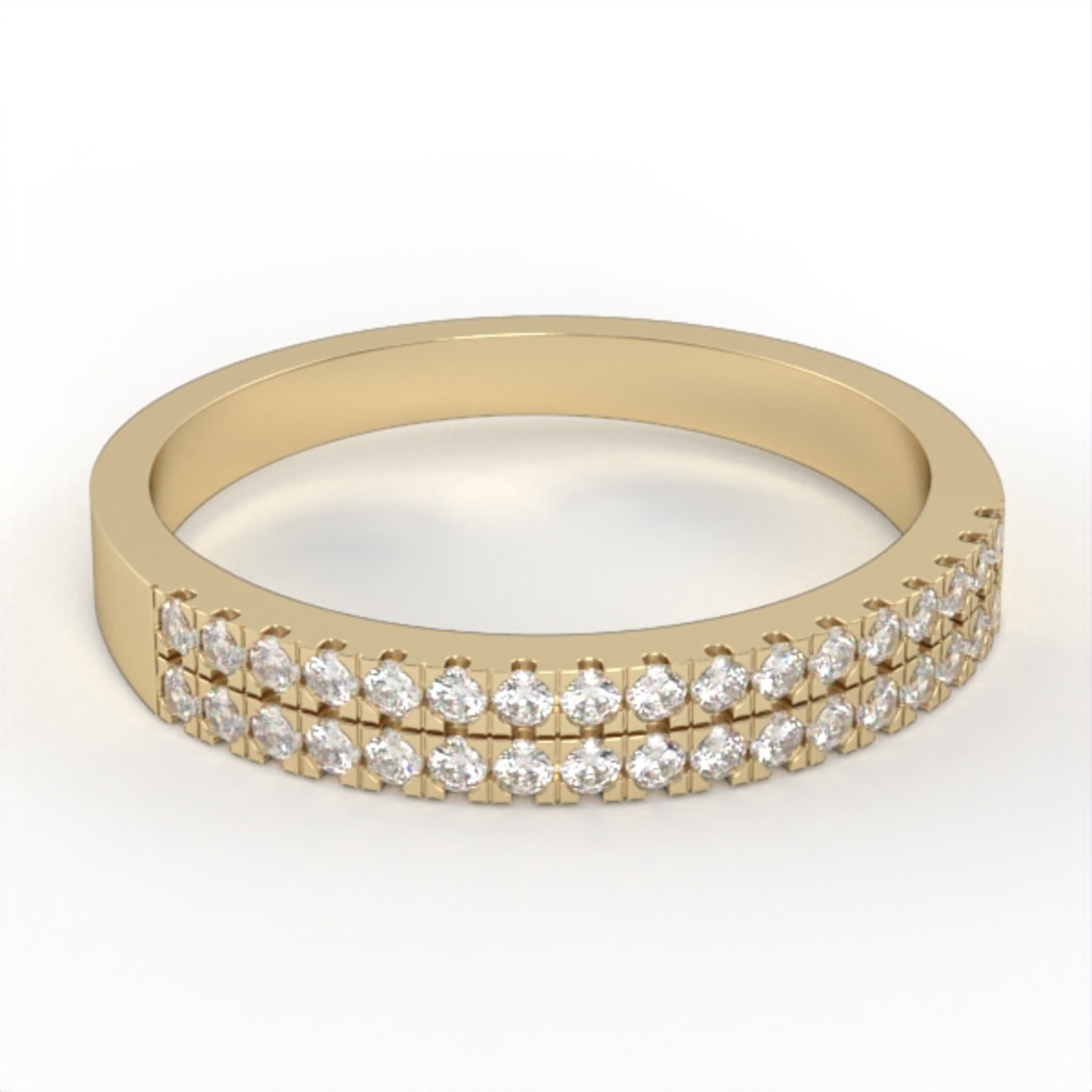 Diamond wedding ring model WR12