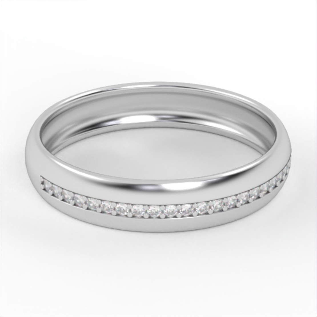 Diamond wedding ring  model WR10