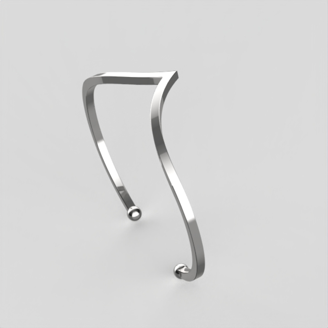 Hard bracelet gold 14 carat model br17