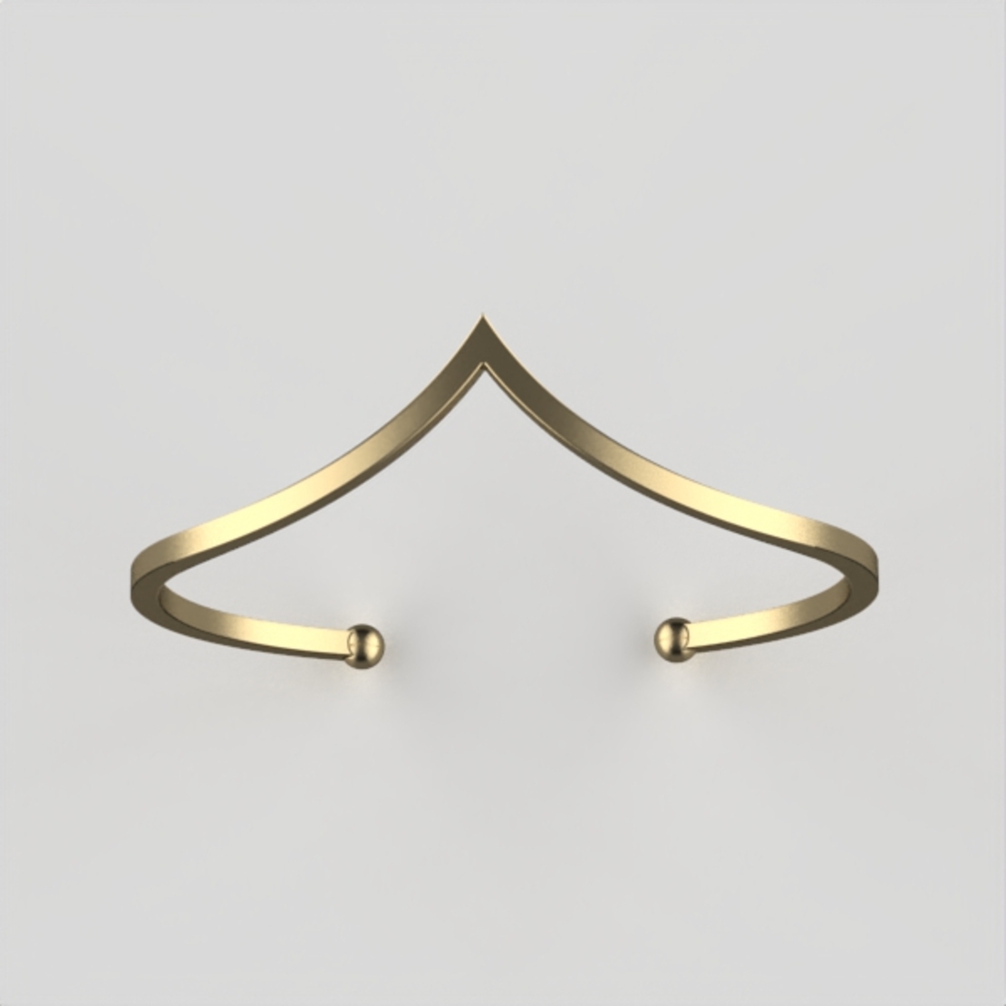 Hard bracelet gold 14 carat model br17