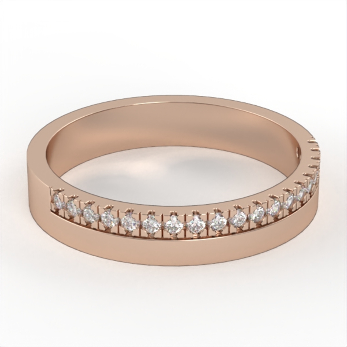 Diamond wedding ring  model WR9