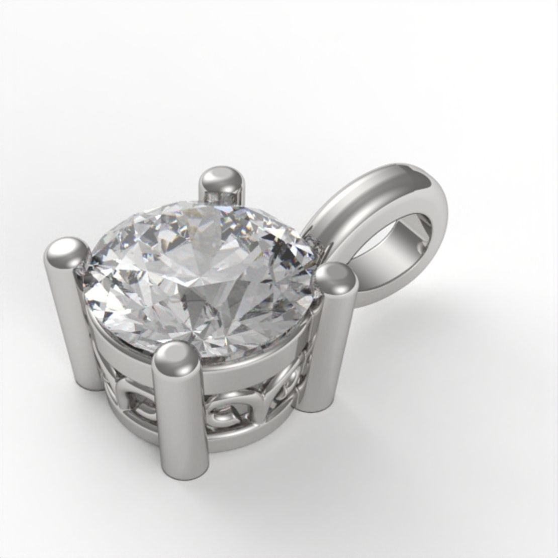 Diamond Pendant model DP18