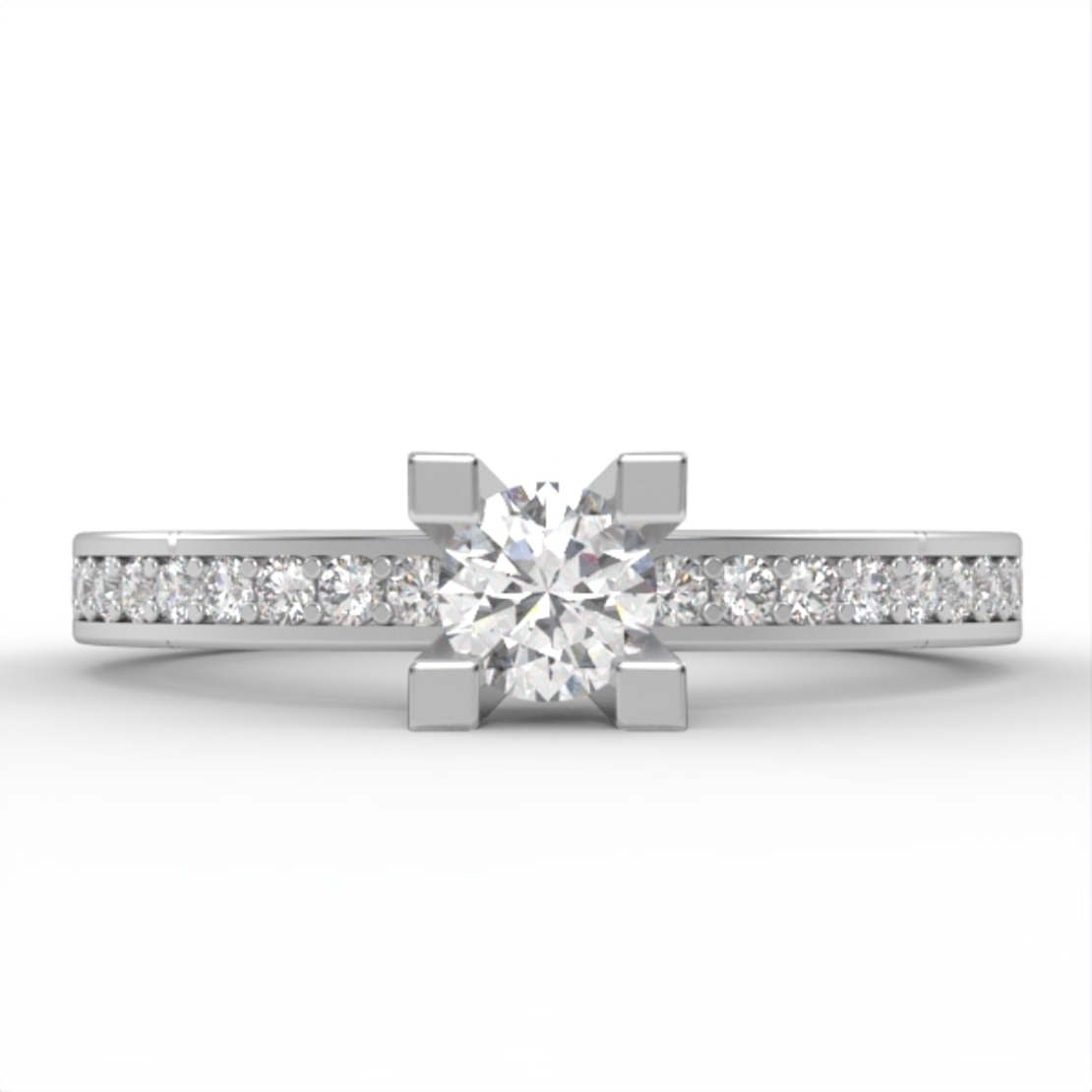 Diamond Engagement Ring Model ER2