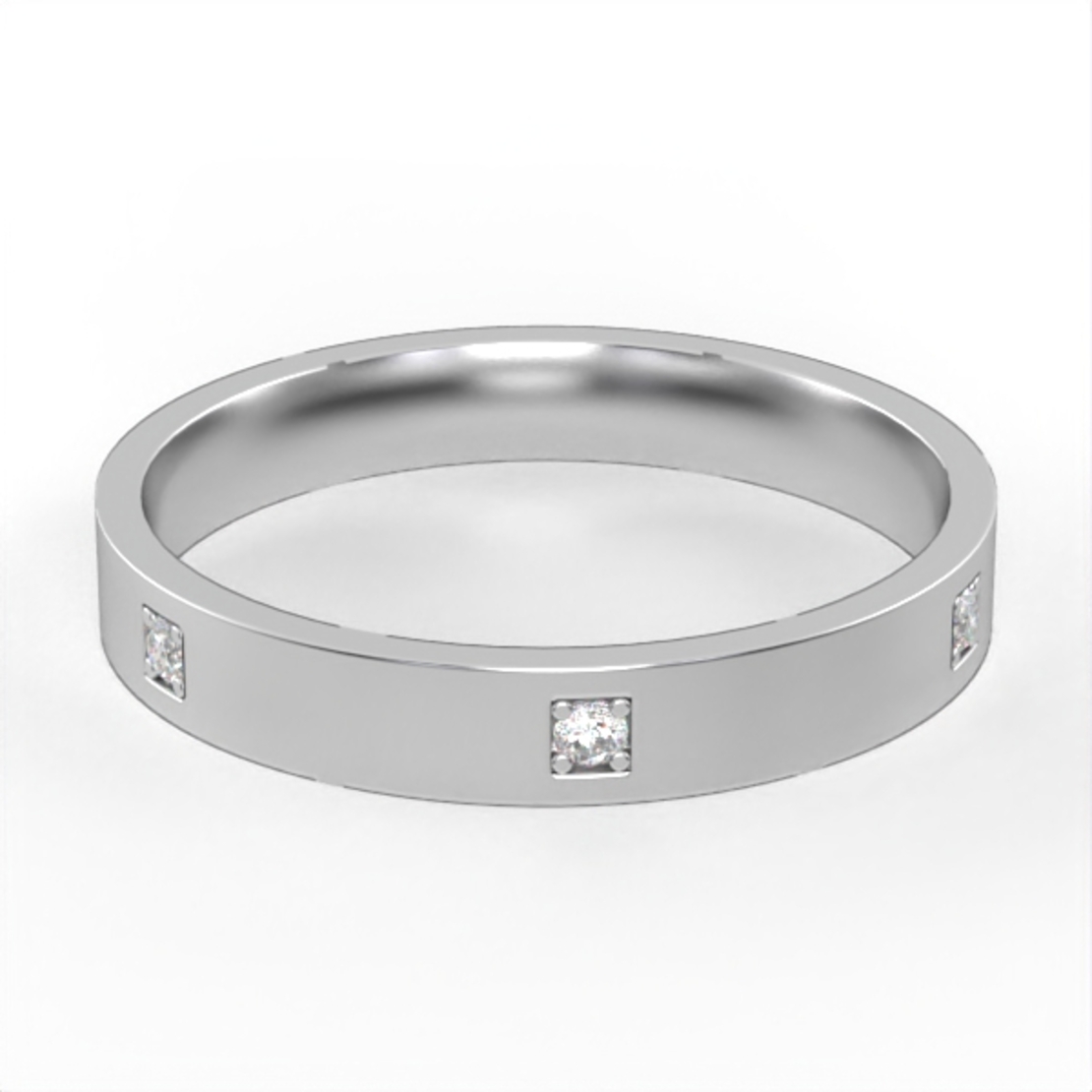 Diamond wedding ring model WR38