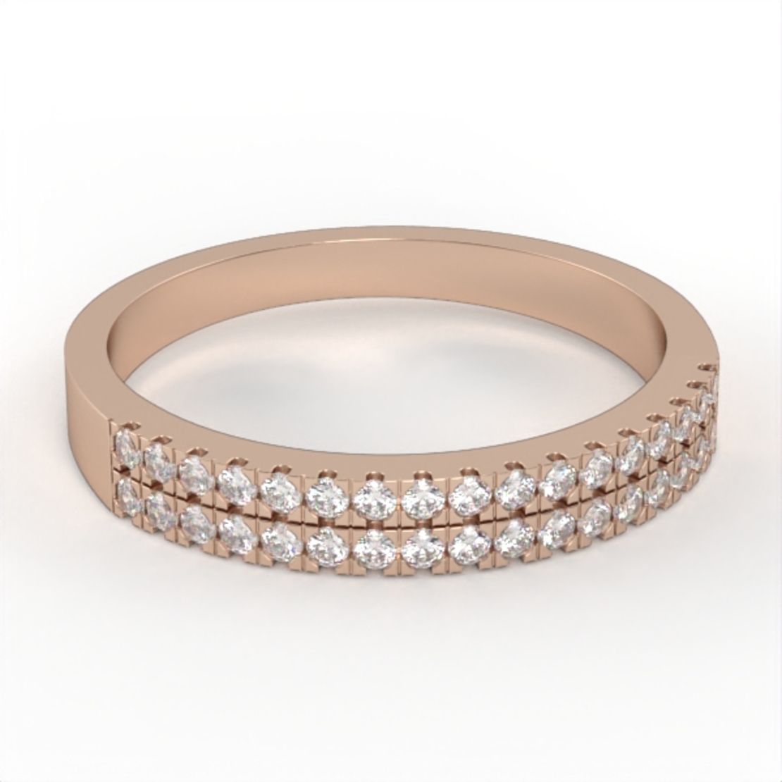Diamond wedding ring model WR12