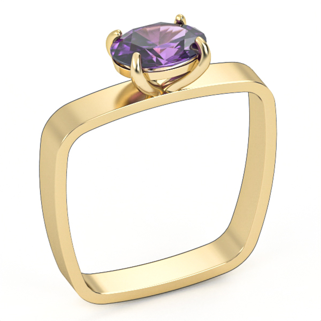 Amitist 14k Gold Ring model GSR10