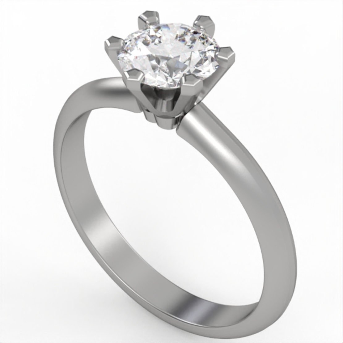 Diamond Engagement Ring Model ER16