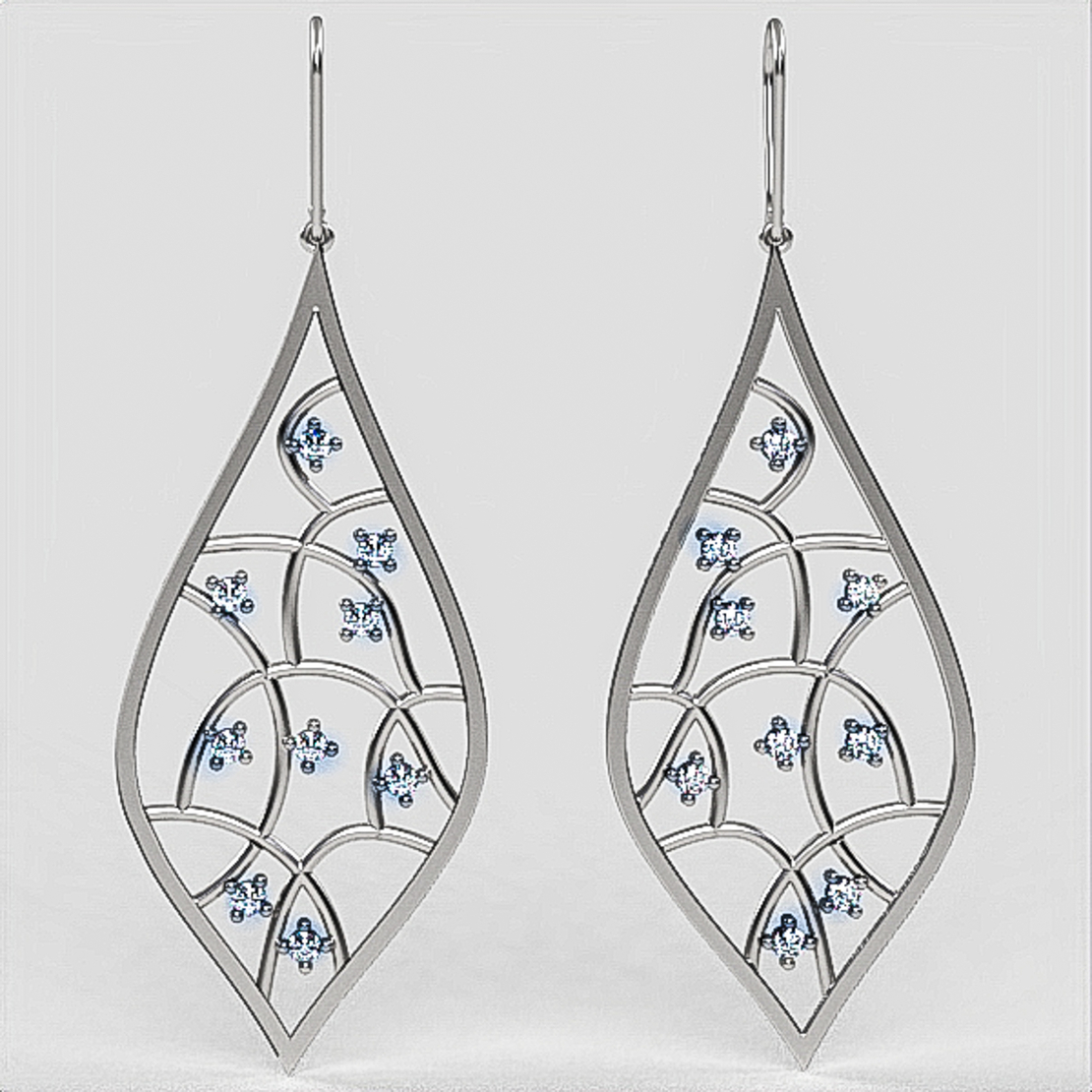 Diamond Earrings model EAR14