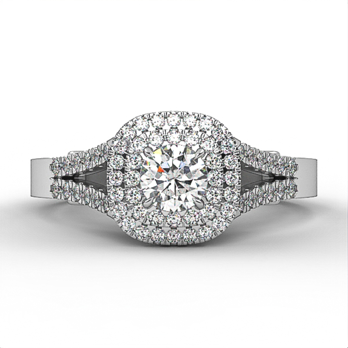 Diamond Engagement Ring Model ER15