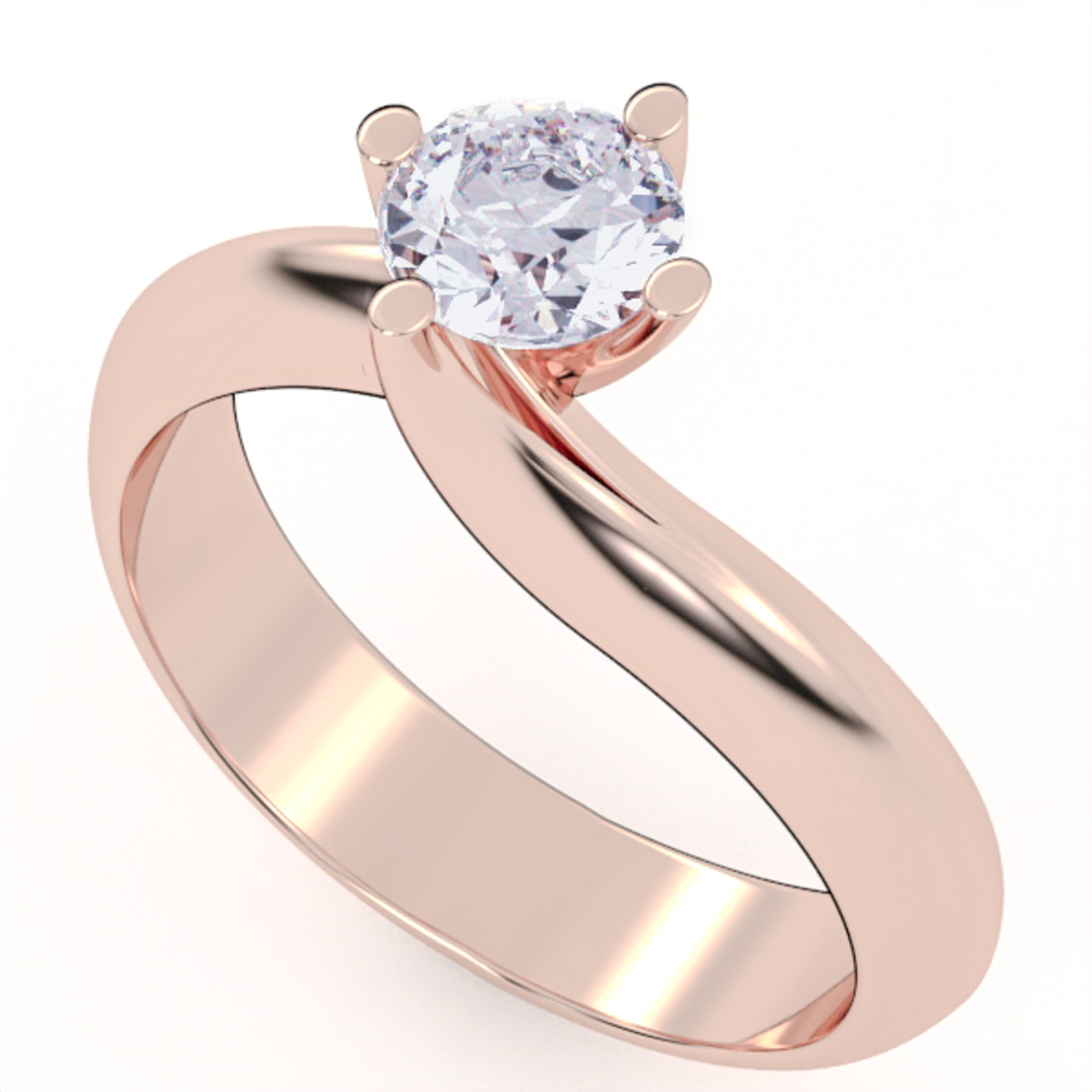 Diamond engagement ring model ER17