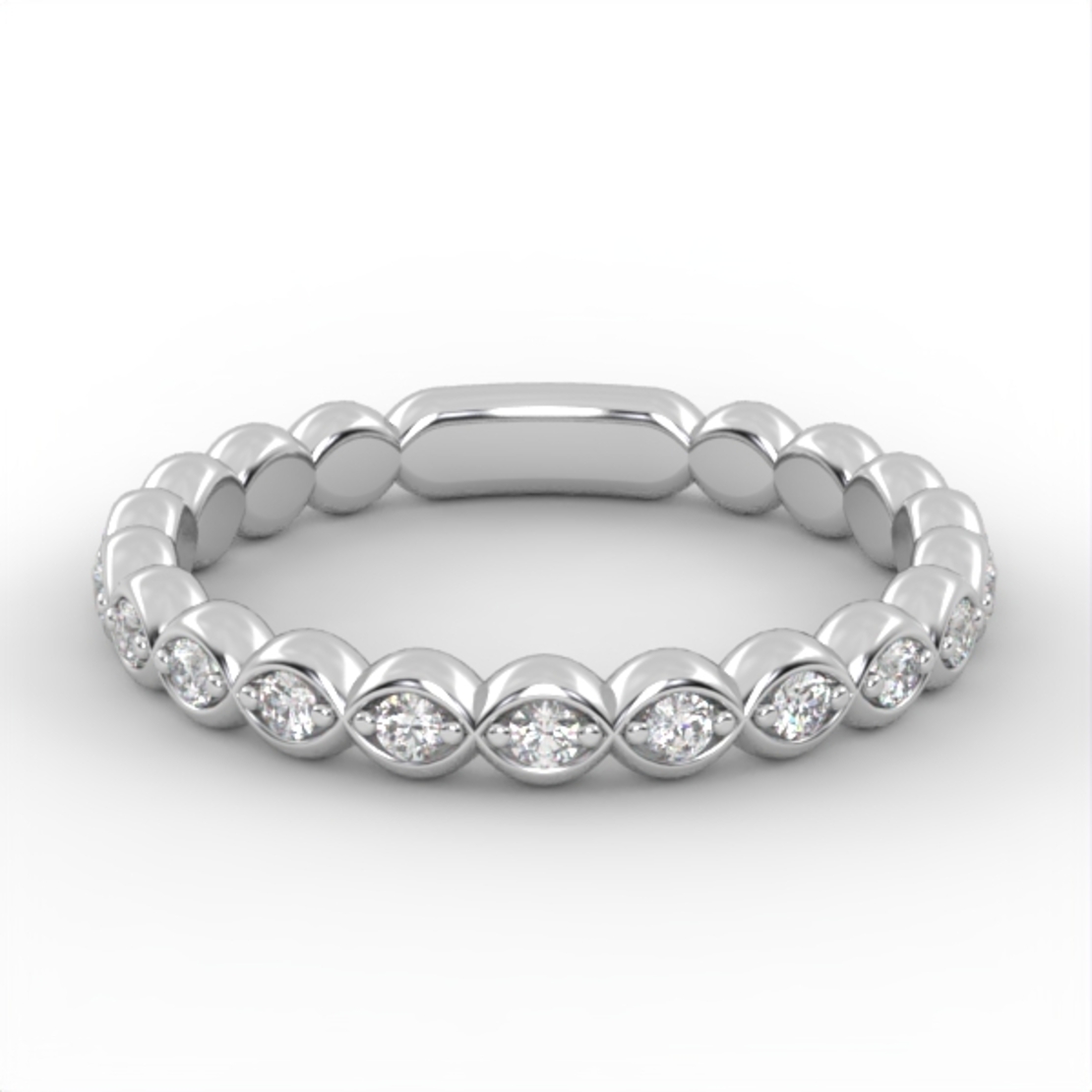 Diamond wedding ring model WR17