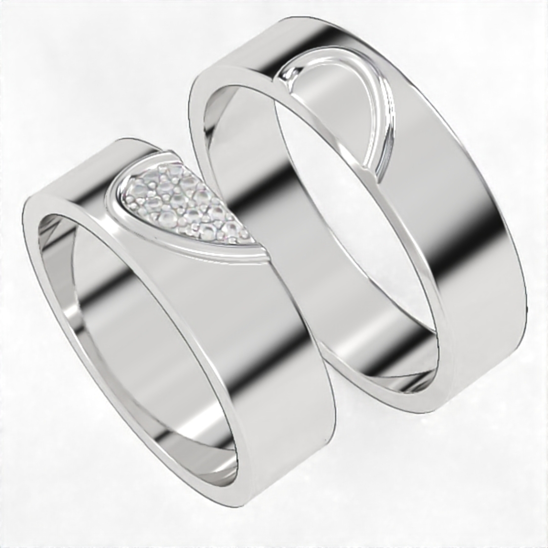 Diamond wedding ring  WR46