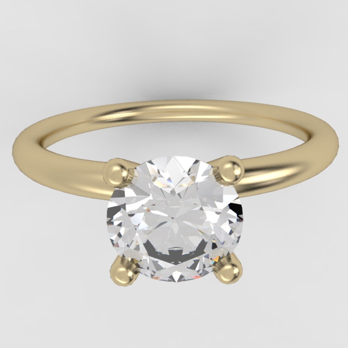 Lab Diamond Engagement Ring Model ER22