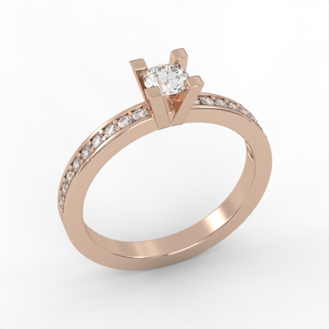 Diamond Engagement Ring Model ER2