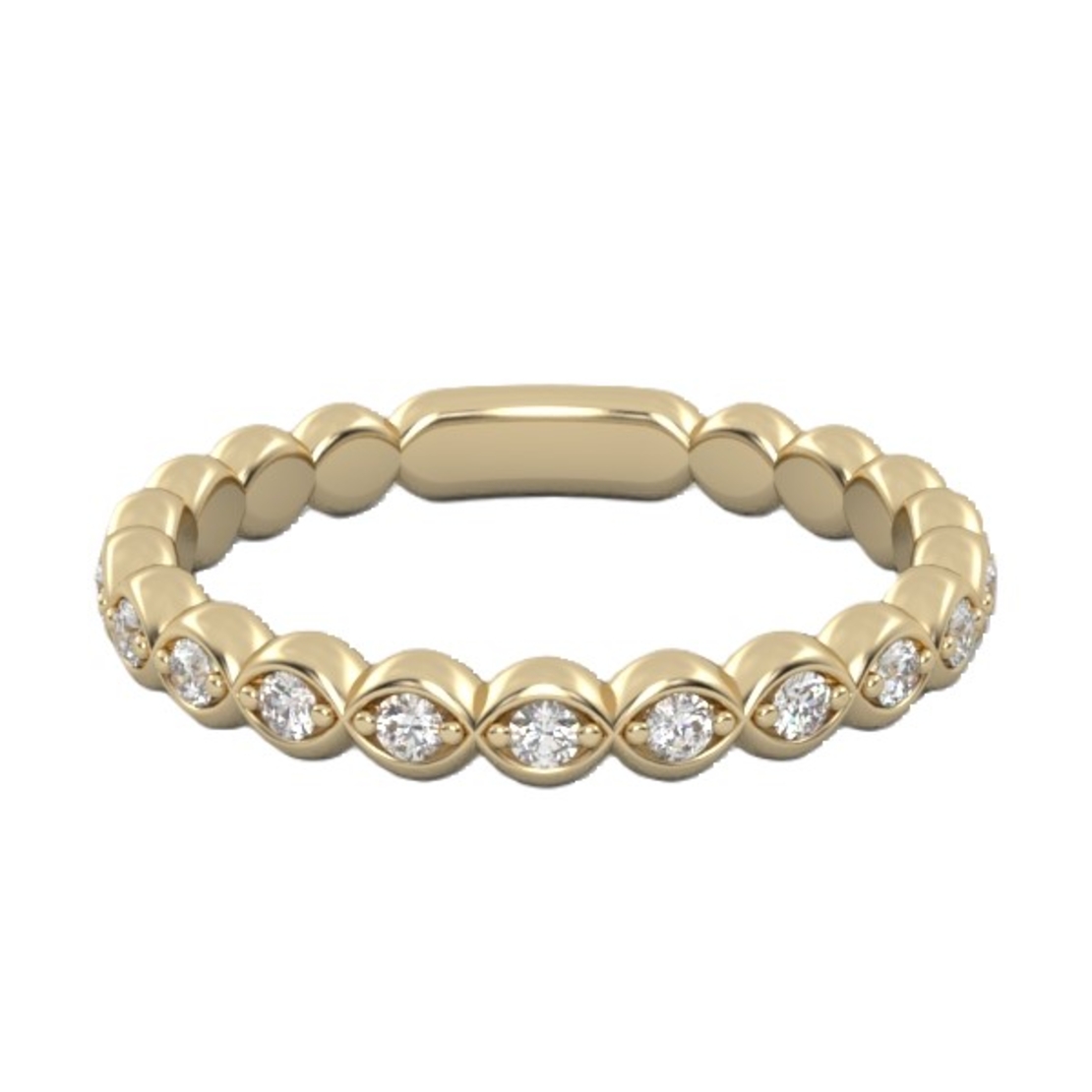 Diamond wedding ring model WR17