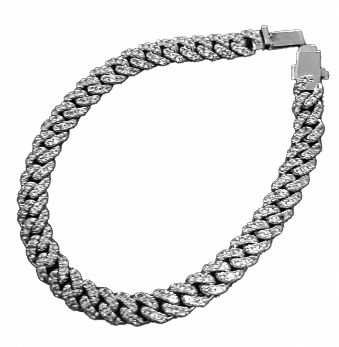 Gold braselet with diamonds model BR13